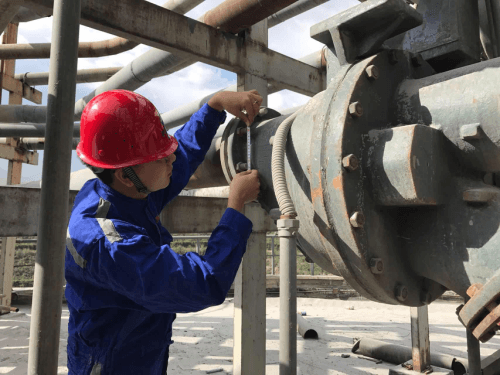 輸灰耐磨管中標后復(fù)測