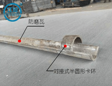 防磨瓦卡環(huán)有幾種？2對接式