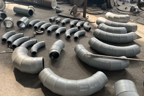 雙金屬復合耐磨90度彎頭