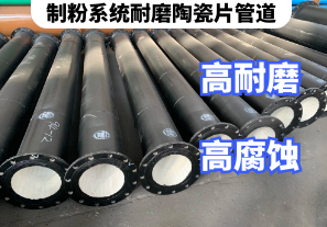 制粉系統(tǒng)耐磨陶瓷片管道應(yīng)用特點(diǎn)[江河]