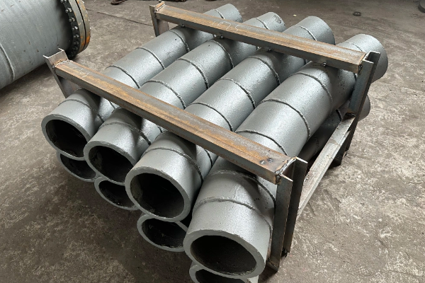 燒結(jié)送料筒雙金屬耐磨管道