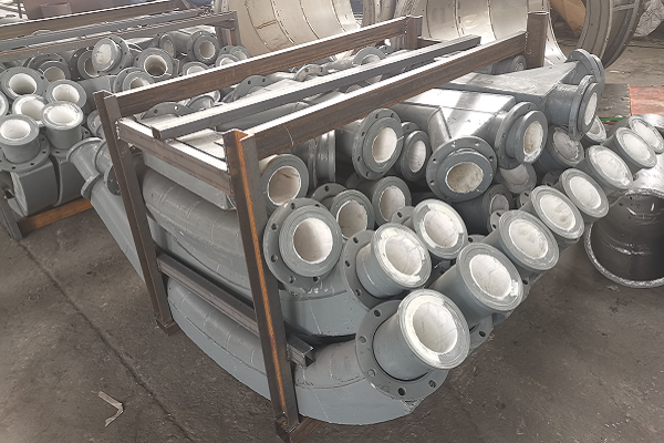 旋流器后端的陶瓷耐磨管