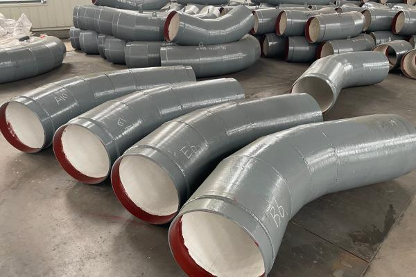 電廠(chǎng)用耐磨陶瓷管道在加工
